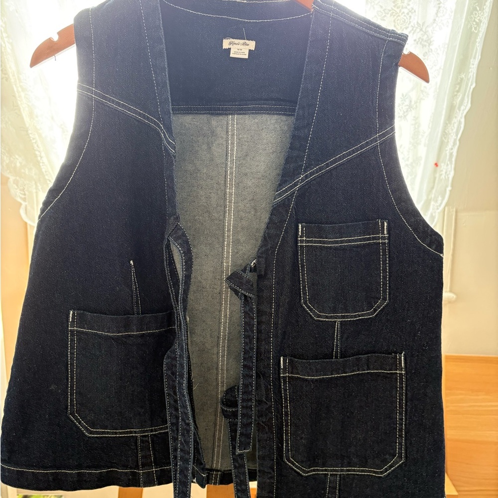 Kimchi Blue Indigo Denim Fabric